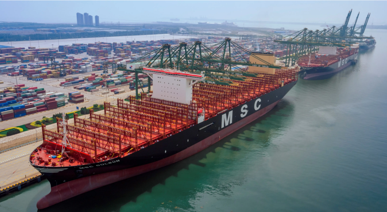 全球第一，MSC船运公司运力即将突破500万TEU！