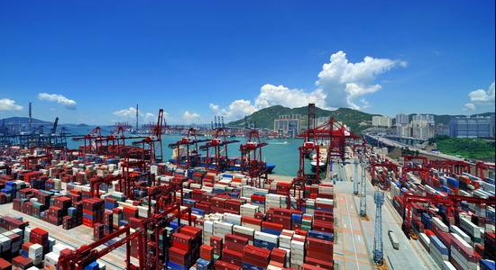 6月主要口岸海运集装箱吞吐量2425.85万TEU标箱
