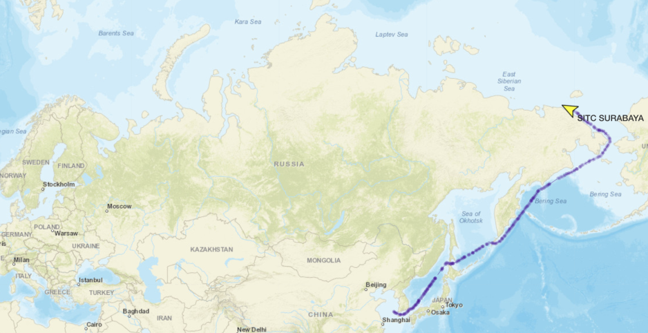 北极航线集装箱海运按期班轮