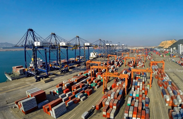 2023年上半年内贸海运集装箱是各大口岸增添的主力